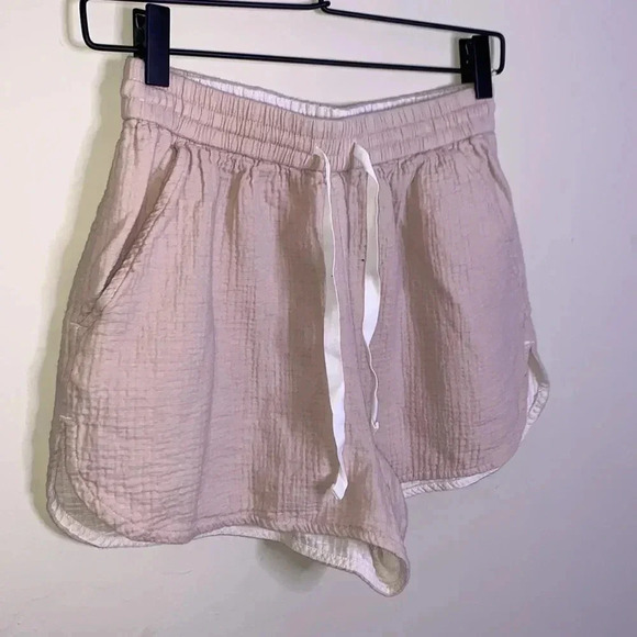 Aritzia Wilfred Bertaud Cotton Waffle Shorts Size Small - Picture 5 of 7